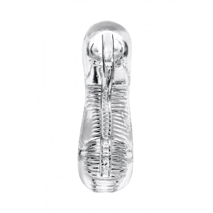 VipMarketim Lingam Masturbator Indira, Tpe, Şeffaf, 14 Cm