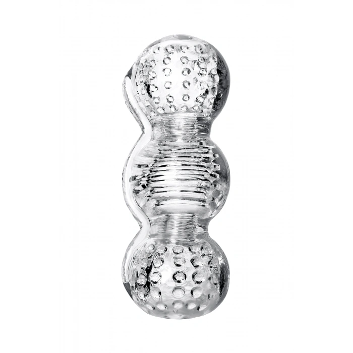 VipMarketim Lingam  Masturbator Rashmi, TPE, Şeffaf, 15,5 cm
