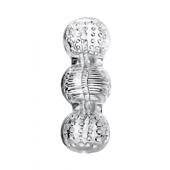 VipMarketim Lingam  Masturbator Rashmi, TPE, Şeffaf, 15,5 cm