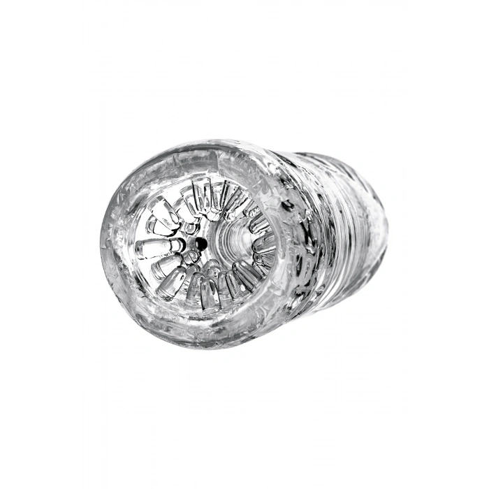 VipMarketim Lingam  Masturbator , Savitri, TPE, Şeffaf, 14 cm