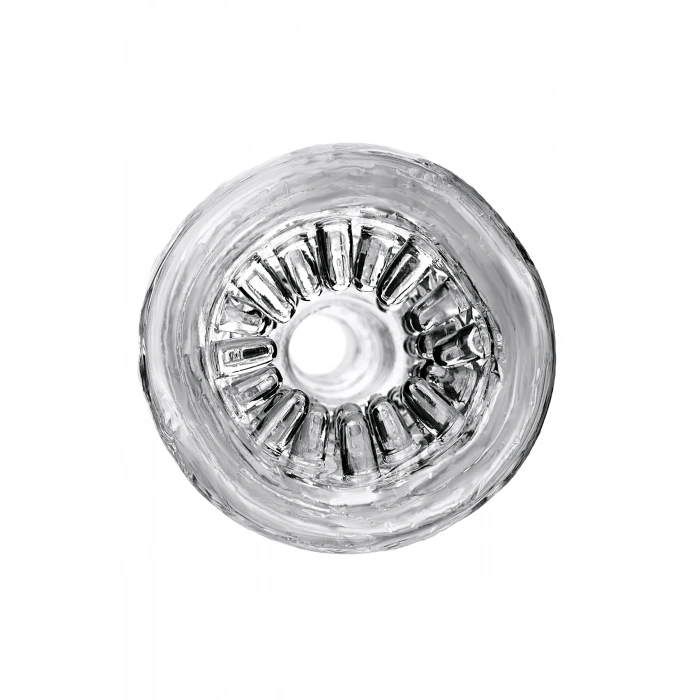 VipMarketim Lingam  Masturbator , Savitri, TPE, Şeffaf, 14 cm