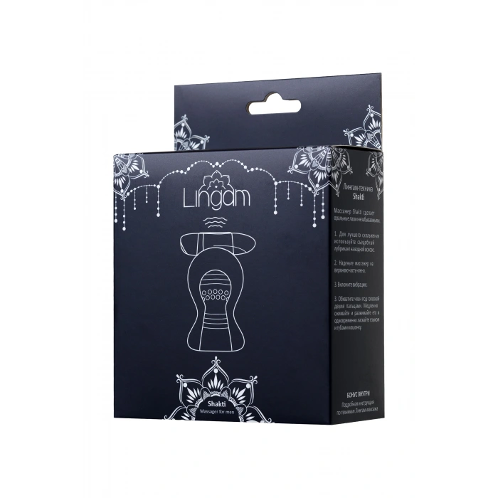 VipMarketim Lingam Masturbator ,shakti, Tpe, Şeffaf, 9 Cm