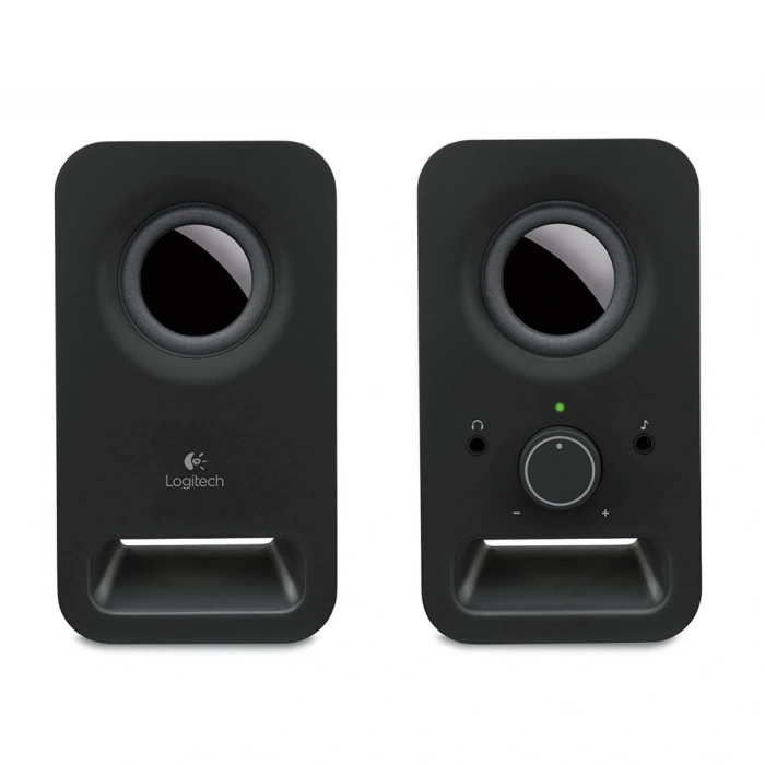 VipMarketim LOGITECH 980-000814 Z150 6W 1+1 Kulaklık Jaklı Kompakt Stereo Speaker (Siyah)(1923)