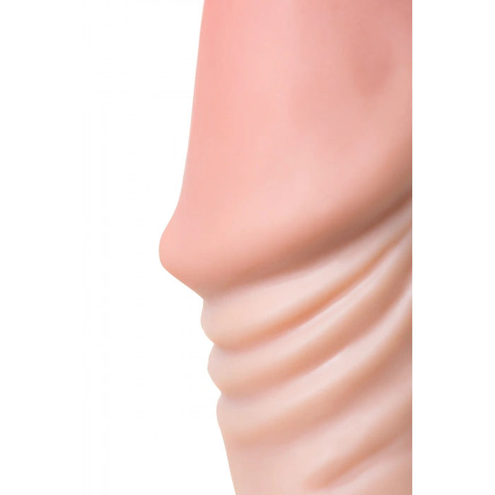 VipMarketim LoveToy Realistik Dev Vibratör,  PVC, Ten, 31 cm, Ø 6 cm