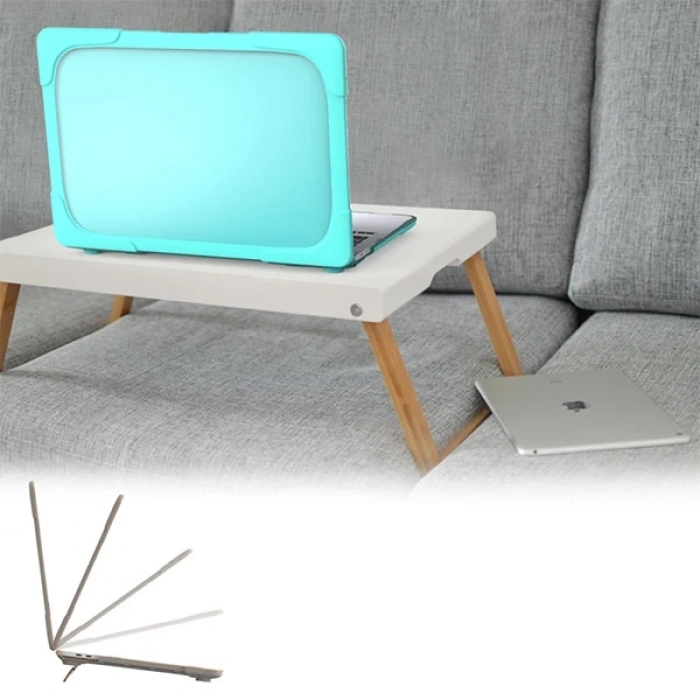 VipMarketim MacBook Pro 13 inch A2289-A2251-A2338 (2020) Standlı Koruyucu Kılıf-(5775)