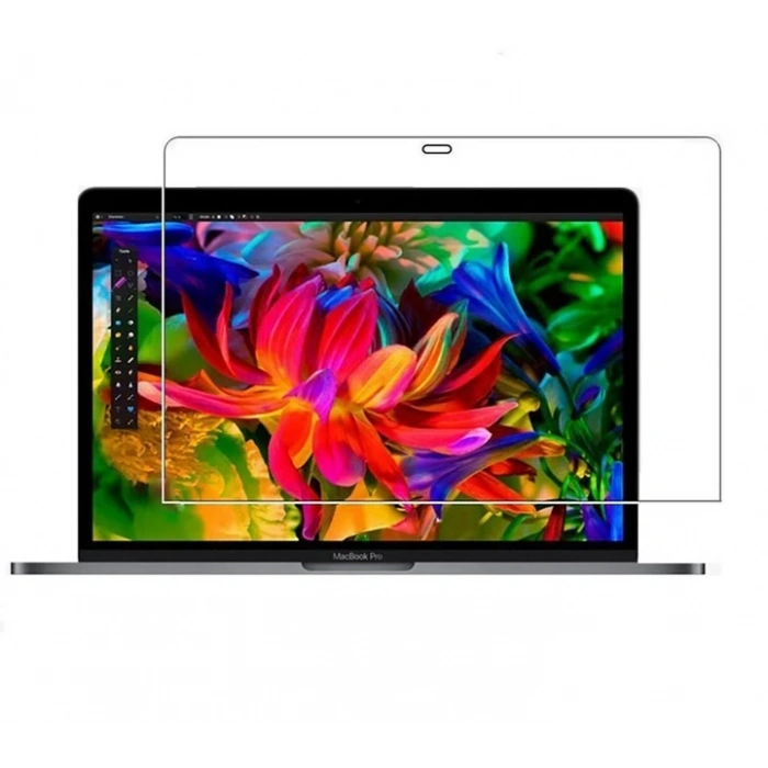 VipMarketim Macbook Pro 15.4A1398 Retina Kırılmaz Cam Ekran Koruyucu-(5775)