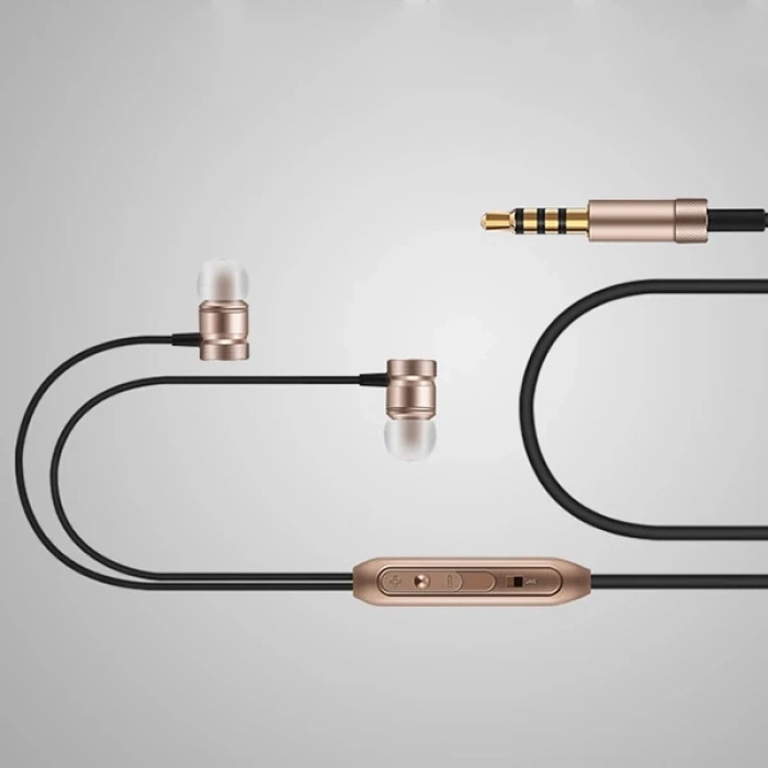 VipMarketim Magic Saound 3.5mm Jack Metal Piston Mikrofonlu Kulaklık-(5775)