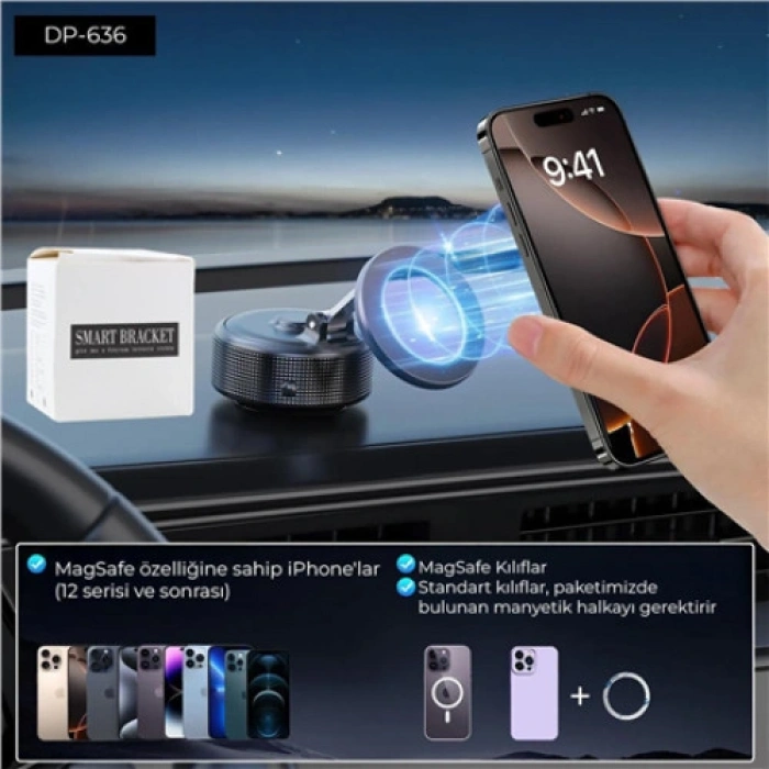 VipMarketim MAGSAFE ÖZELİKLİ TELEFON TUTUCU