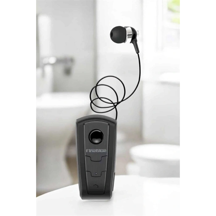VipMarketim Makaralı Bluetooth Kulaklık Çağrı Cevaplama Kablolu Uzun Pil Ömrü