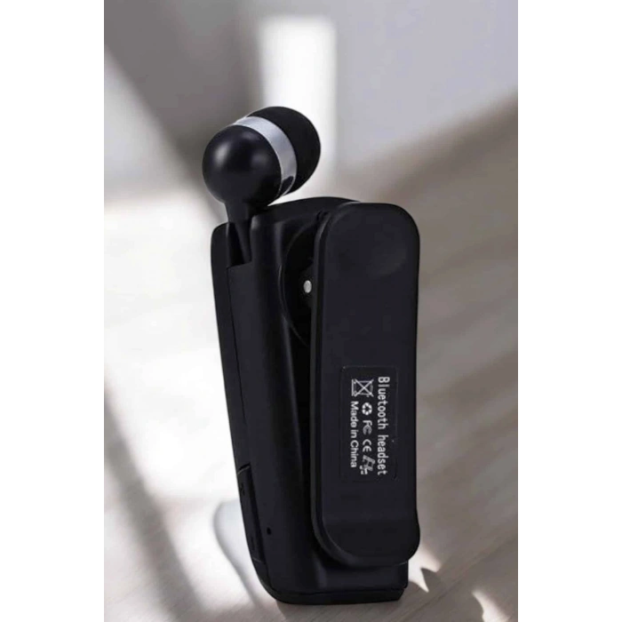 VipMarketim Makaralı Bluetooth Kulaklık Kulak İçi Android iOS Uyumlu Titreşimli