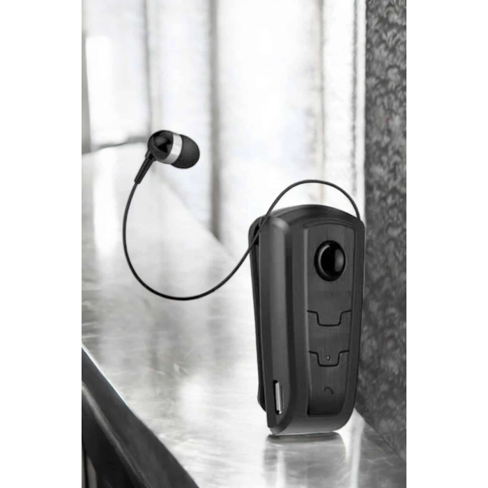 VipMarketim Makaralı Bluetooth Kulaklık Kulak İçi Android iOS Uyumlu Titreşimli