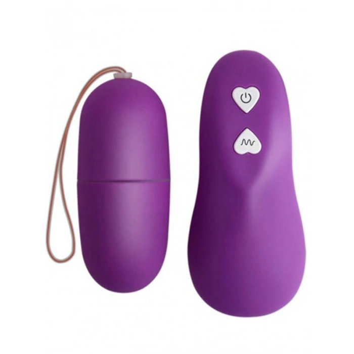 VipMarketim Man Nuo Uzaktan Kumandalı Mini Masaj Vibratörü Mor