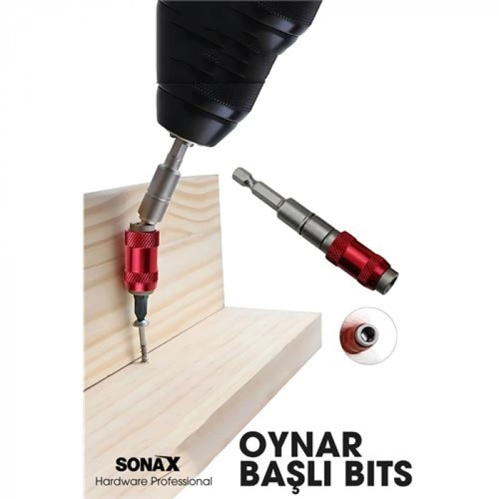 VipMarketim Manyetik Oynar Başlı Matkap Ucu Oynar Başlı Bits