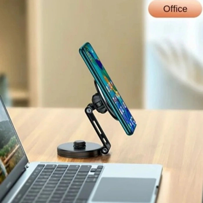 VipMarketim Masaüstü Katlanabilir Manyetik Telefon Tutucu Stand