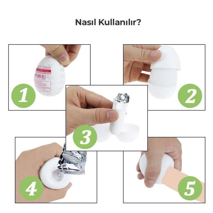 VipMarketim Mastero Cep Tipi Yumurta Mastürbatör