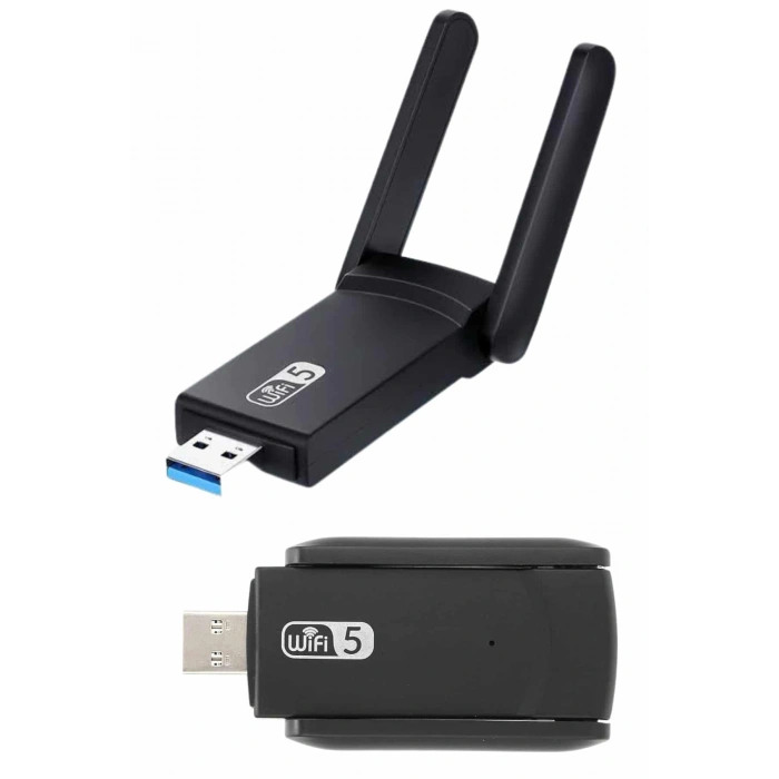 VipMarketim Mbps Wifi Alıcı Kablosuz Wifi Adaptörü Çift Band Çift Antenli