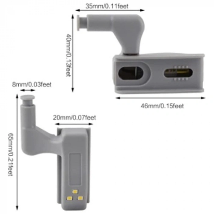 VipMarketim Menteşe LED Işık