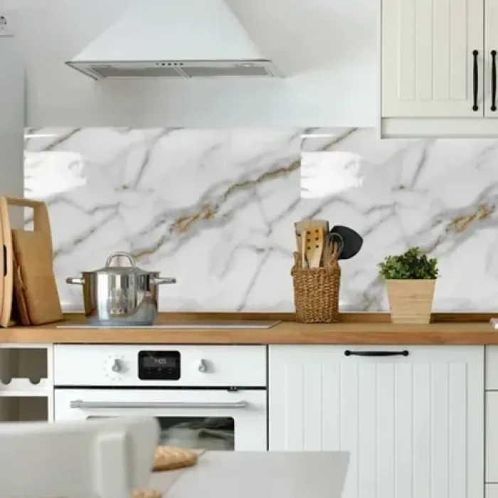 VipMarketim Mermer Desenli Yapışkanlı Folyo 60cm x 5m