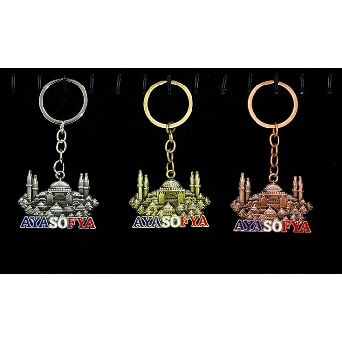 VipMarketim Metal Ayasofya Anahtarlık