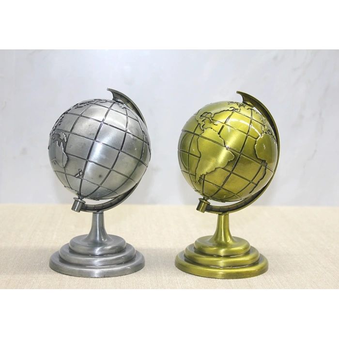 VipMarketim Metal Dünya Küre Model 1
