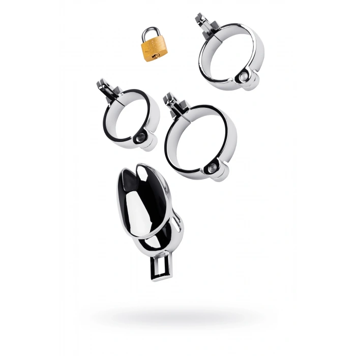 VipMarketim Metal Erkek Sadakat Kemeri, gümüş