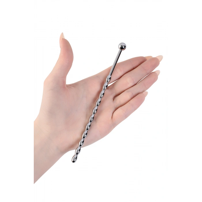 VipMarketim  Metalin Üretral Plug-Pigtail uzun, gümüş