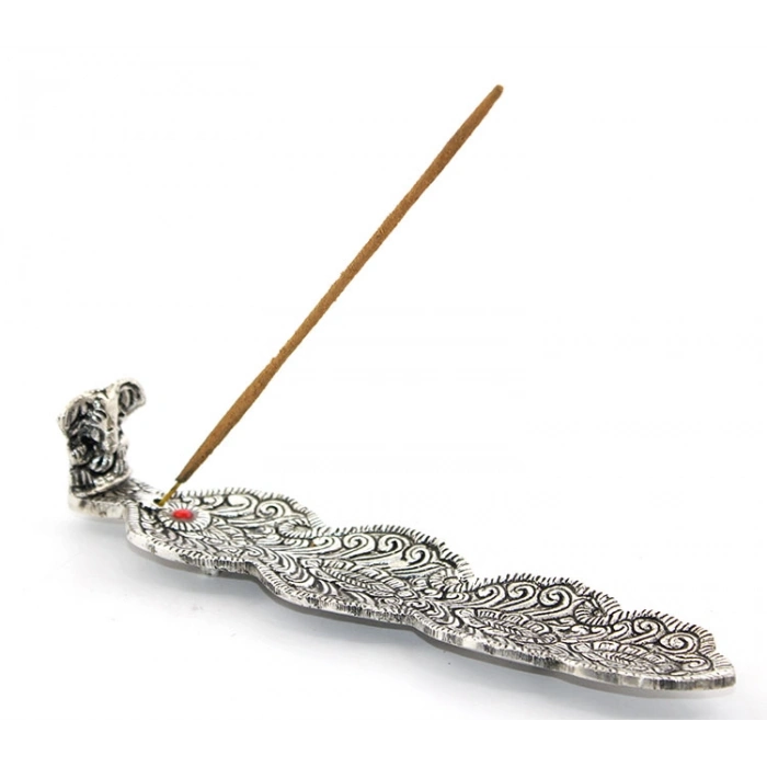 VipMarketim Metal Kayık Ganeşa Tütsülük Model 2