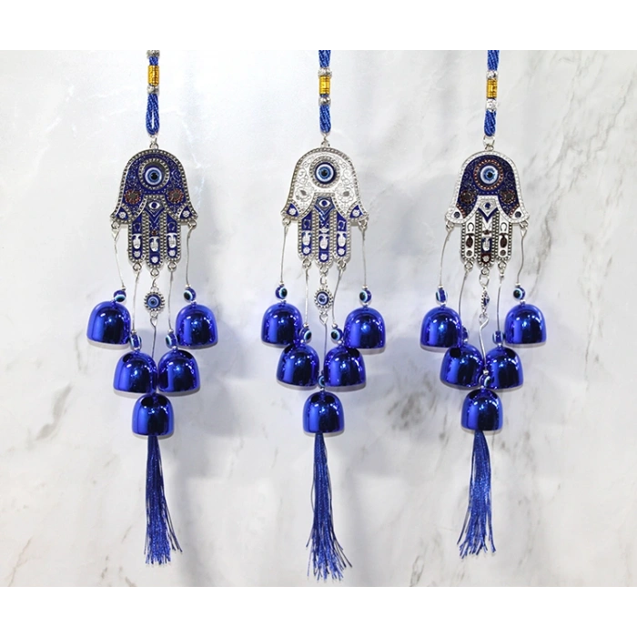 VipMarketim Metal Nazar Boncuğu Çan Model 19