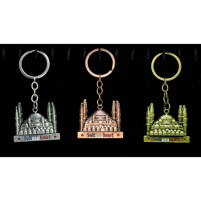 VipMarketim Metal Sultanahmet Anahtarlık