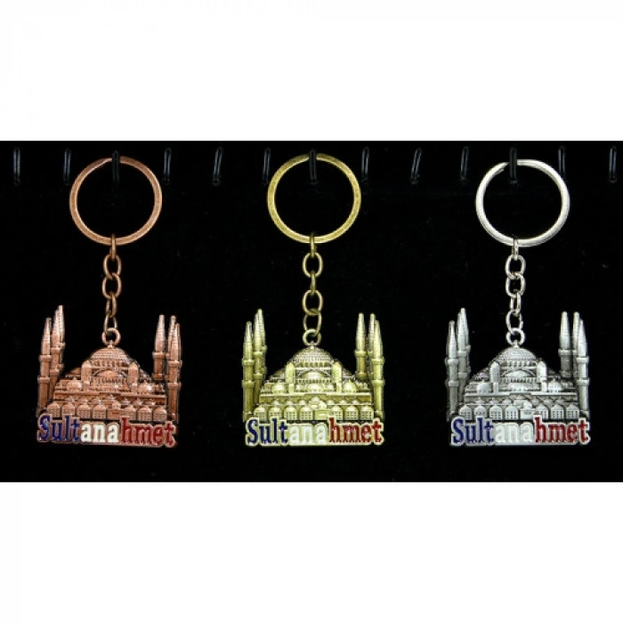 VipMarketim Metal Sultanahmet Anahtarlık