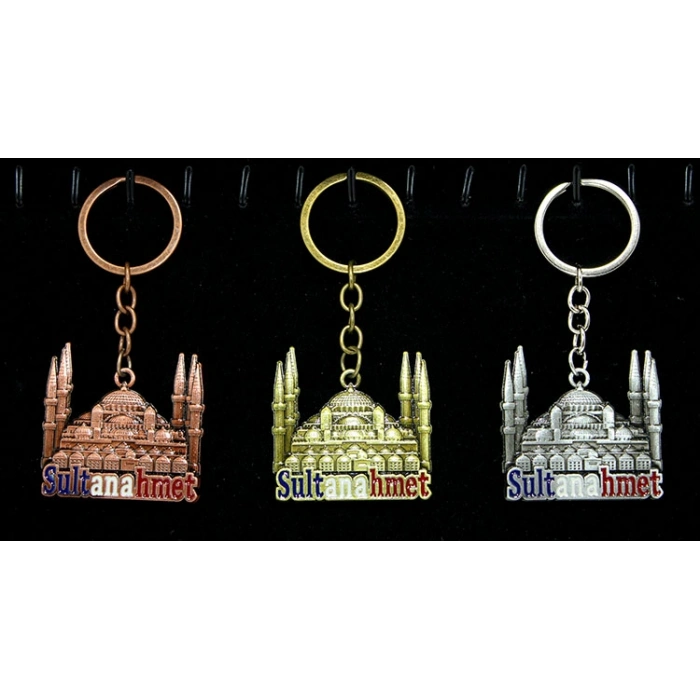 VipMarketim Metal Sultanahmet Anahtarlık Model 2