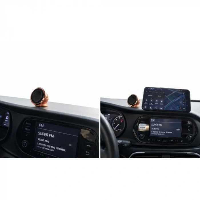 VipMarketim Metal Telefon Tutucu Torpidoya Yapışan Mıknatıslı