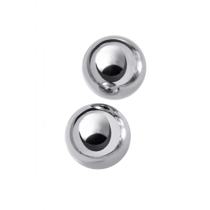 VipMarketim Metal  Vajinal Topları, Tıbbi Çelik, Gümüş, Ø 2,5 cm