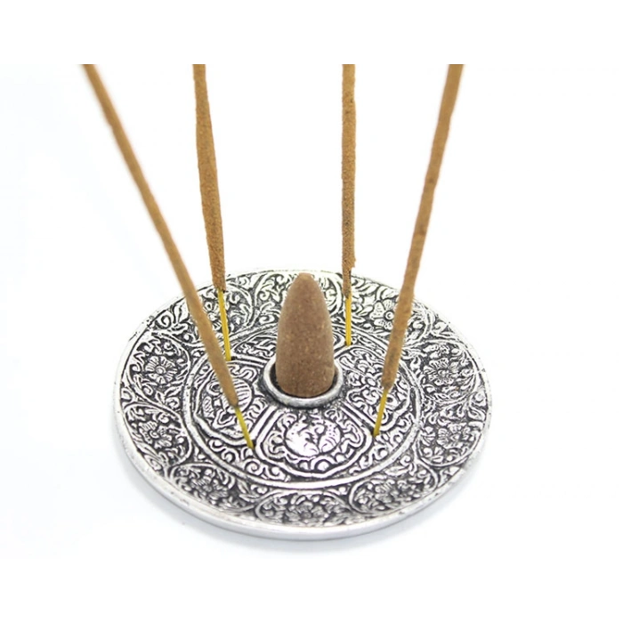 VipMarketim Metal Yuvarlak Tütsülük Model 5