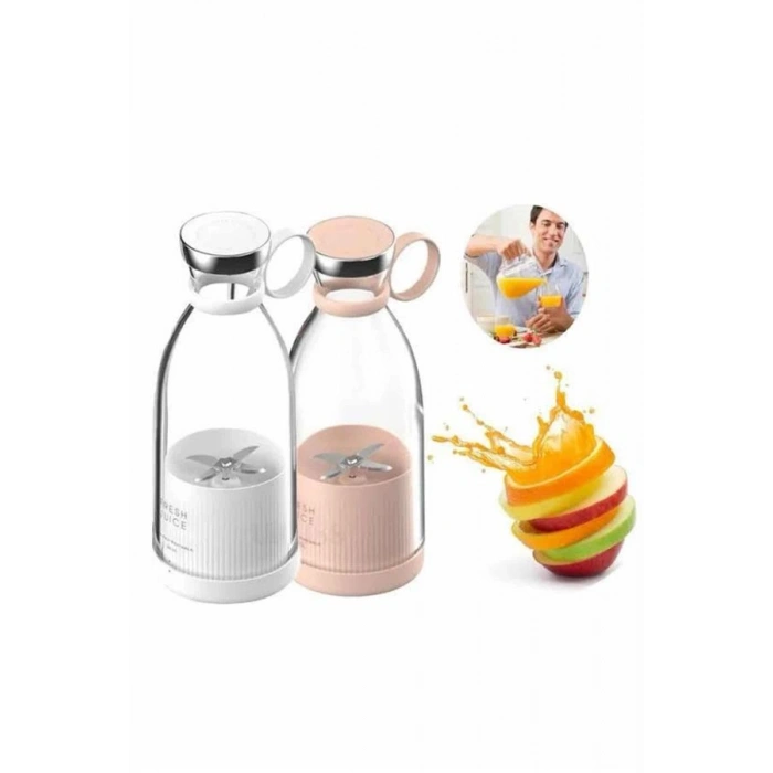 VipMarketim Meyve Sıkacağı Taşınabilir USB Elektrikli Blender Mini