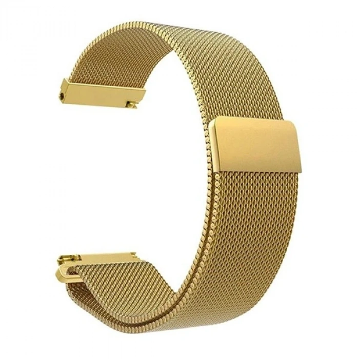 VipMarketim Mijobs Xiaomi Amazfit Bip Metal Milano Loop Kayış Kordon-(5775)
