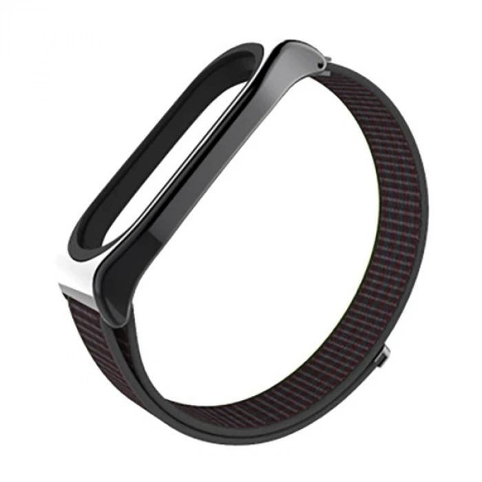 VipMarketim Mijobs Xiaomi Mi Band 4-3 Nylon Kayış Kordon-(5775)