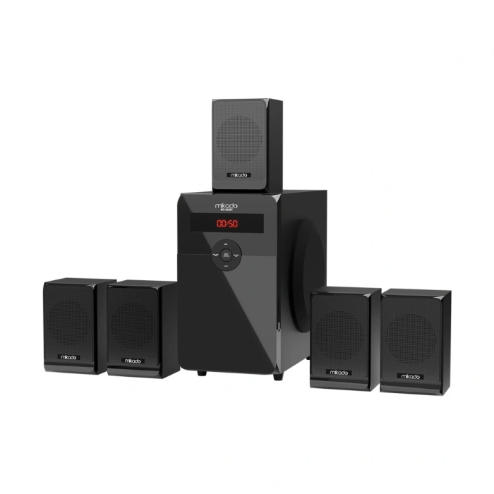 VipMarketim MIKADO MD-582BT 110W 5+1 Masaüstü USB/SD/FM/Bluetooth Siyah Kasa Ev Sinema Sistemi(1923)