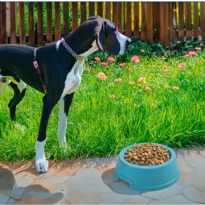 VipMarketim Mikopet Büyük Irklar İçin Dayanıklı 2.5 Litre Mama Kabı