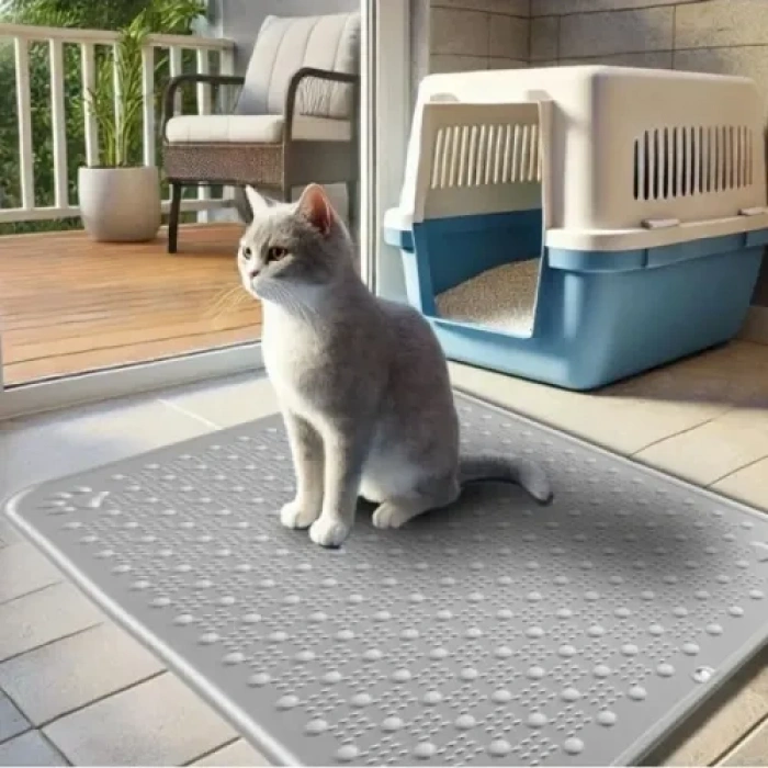 VipMarketim Mikopet Kaymaz Evcil Hayvan Tuvalet Önü Paspası