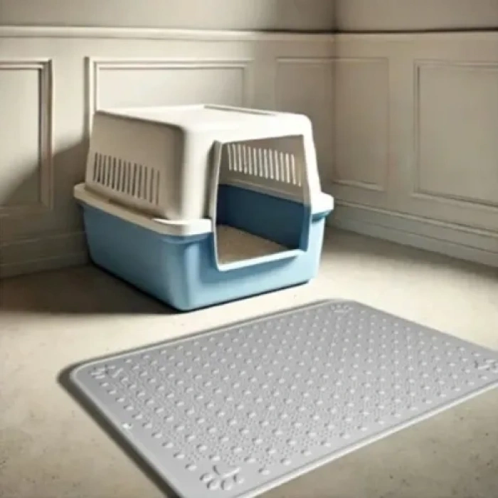 VipMarketim Mikopet Kaymaz Evcil Hayvan Tuvalet Önü Paspası