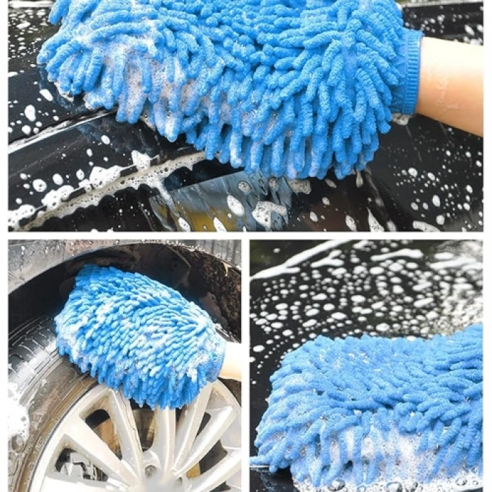 VipMarketim Mikrofiber Araç Yıkama Eldiveni