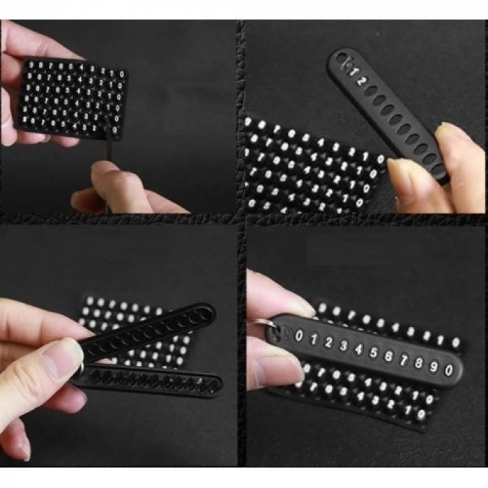 VipMarketim Mini Anahtarlık Çok Amaçlı Numaratör