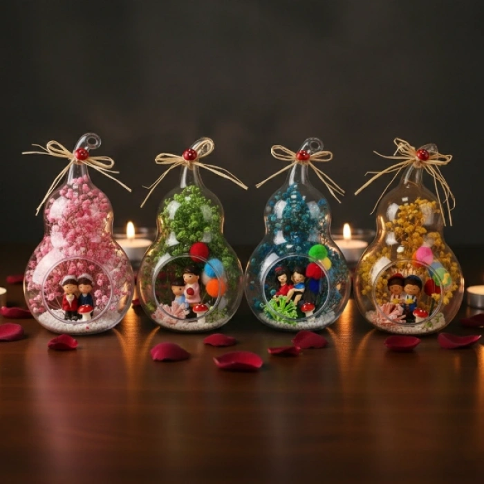 VipMarketim Mini Armut Teraryum - Özel Gün Hediyesi