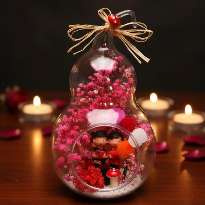 VipMarketim Mini Armut Teraryum - Özel Gün Hediyesi