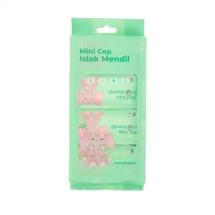 VipMarketim Mini Cep Islak Mendili