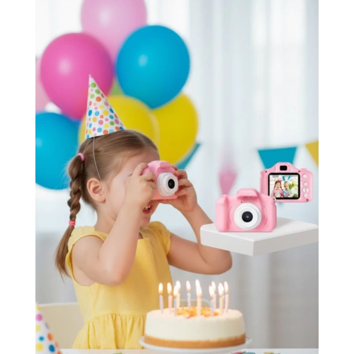 VipMarketim Mini Dijital Kamera HD Video Kayıt ve Fotoğraf Çekim Özellikli USB Şarjlı Taşınabilir Cihaz