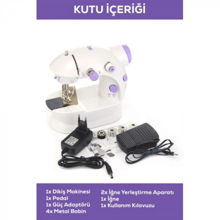 VipMarketim Mini Ev Tipi Dikiş Makinası