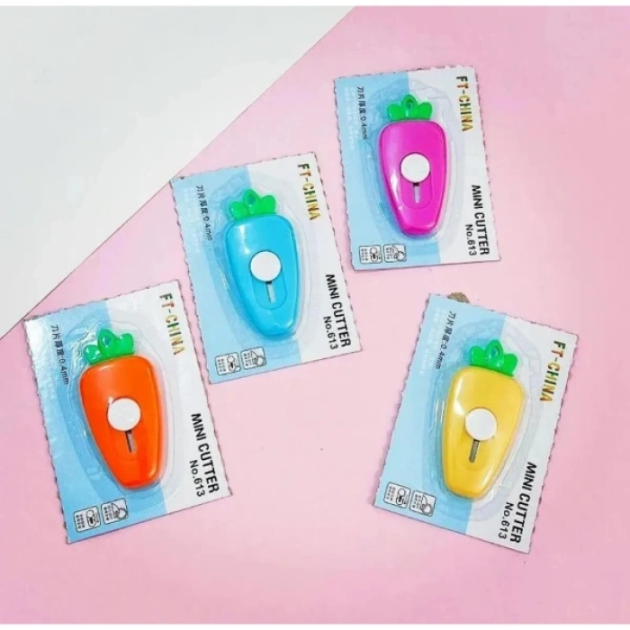 VipMarketim Mini Maket Bıçağı - Karışık Sevimli Tasarımlar