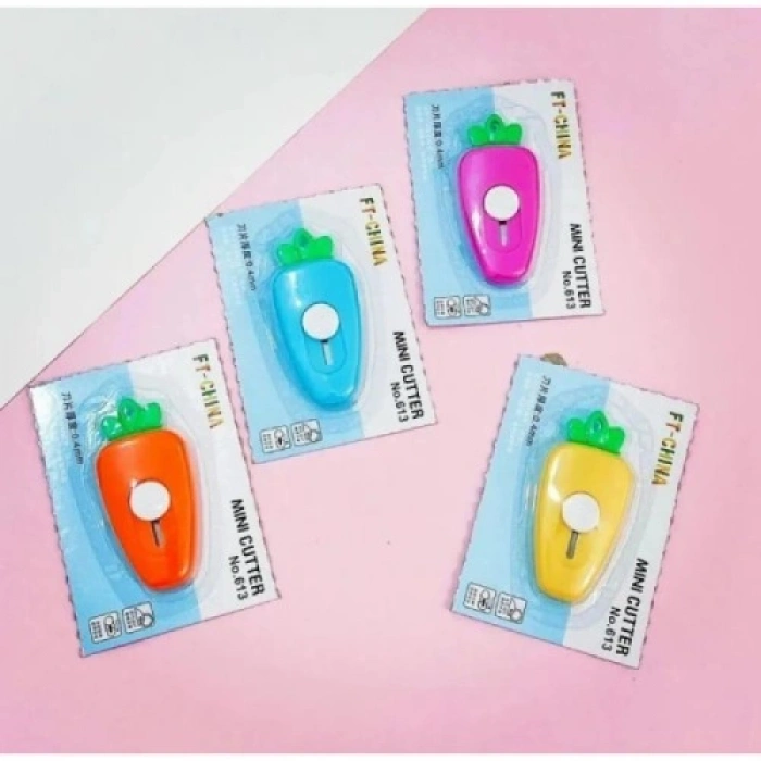 VipMarketim Mini Maket Bıçağı - Karışık Sevimli Tasarımlar